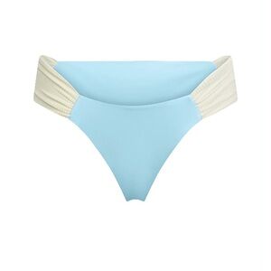 🚨NWT🚨 Divino Seas Eclat Bikini Bottom in Sky Blue and Ivory Women’s Size Medium